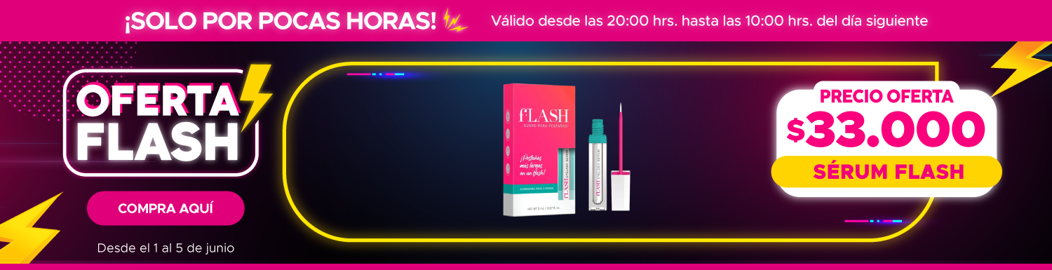 Cyber Ofertas, descuentos en productos de Serum Flash en Maicao