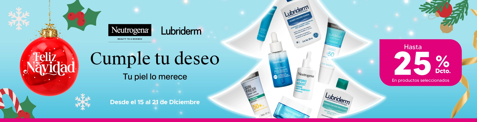 Neutrogena y Lubriderm en Maicao