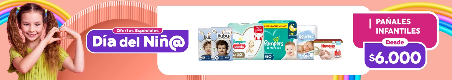 Pañales Infantiles en tiendas Maicao 