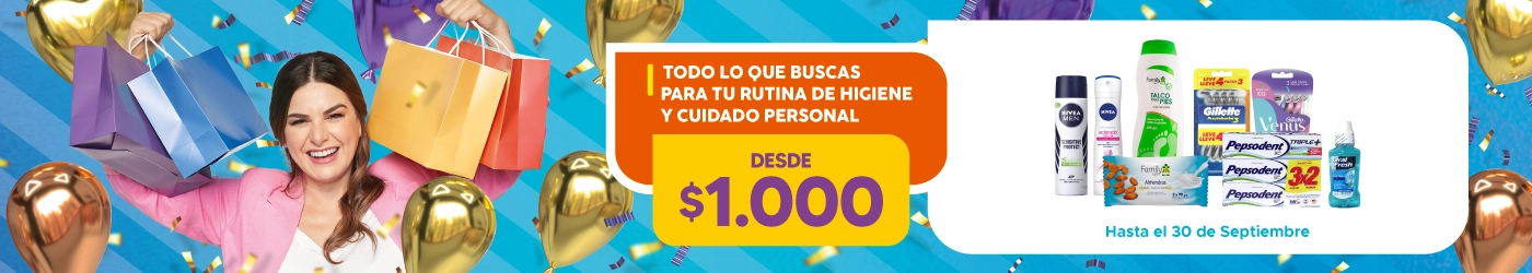 Especial Higiene Desde $1000 en tiendas Maicao Chile