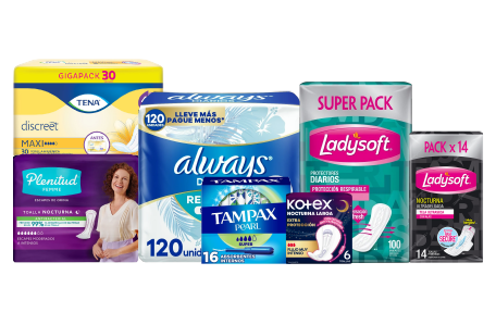Productos de Protección Sanitaria Femenina