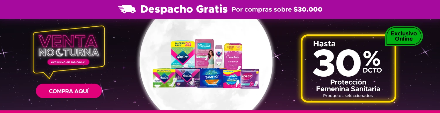 Venta Nocturna Protección Femenina en Maicao