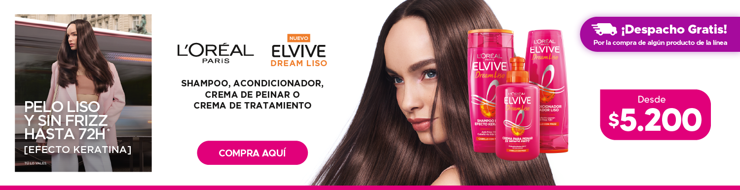 Elvive Dream Long Liso en Maicao