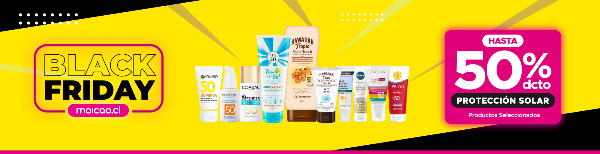 Black Friday en tiendas Maicao Chile