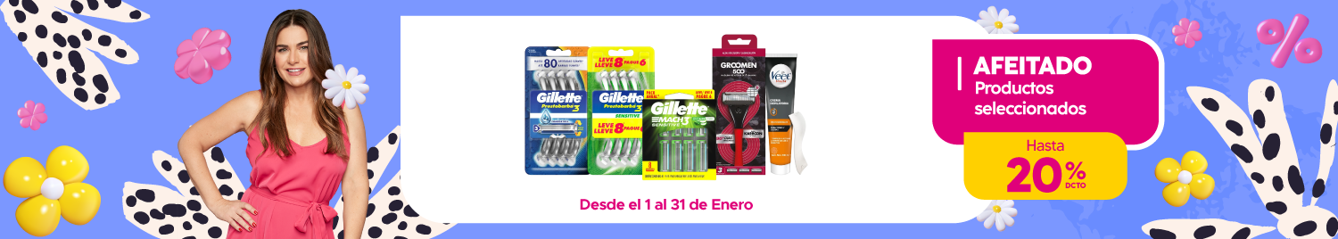 Afeitado en tiendas Maicao Chile