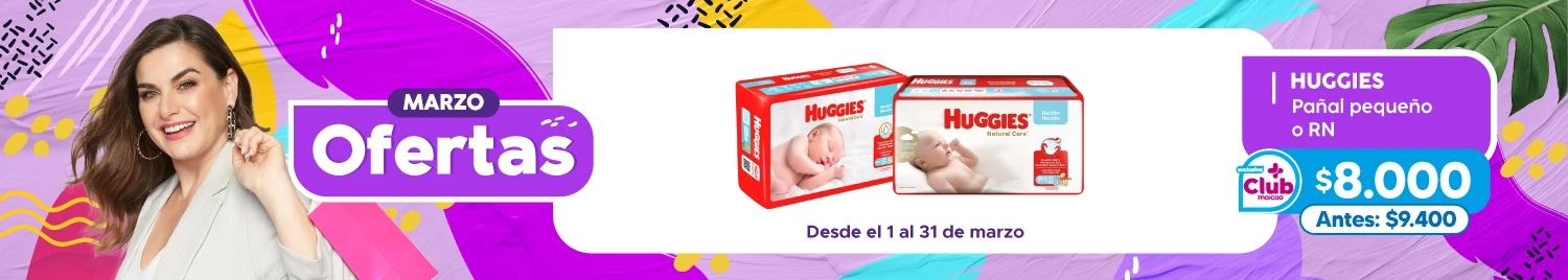 Pañales infantiles en tiendas Maicao Chile