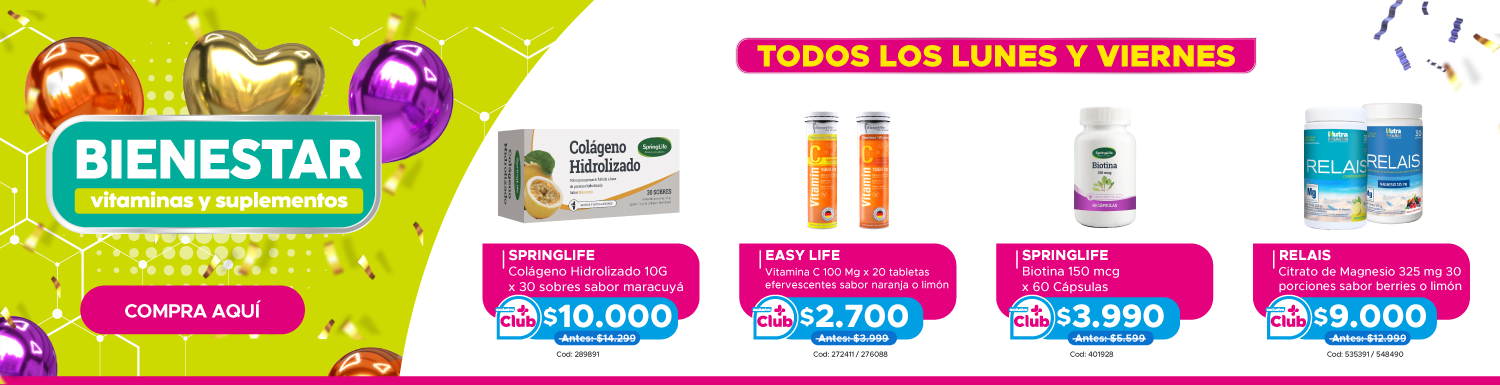 Especial Bienestar en Tienda Online Maicao