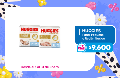 Pañales Huggies Recién Nacido