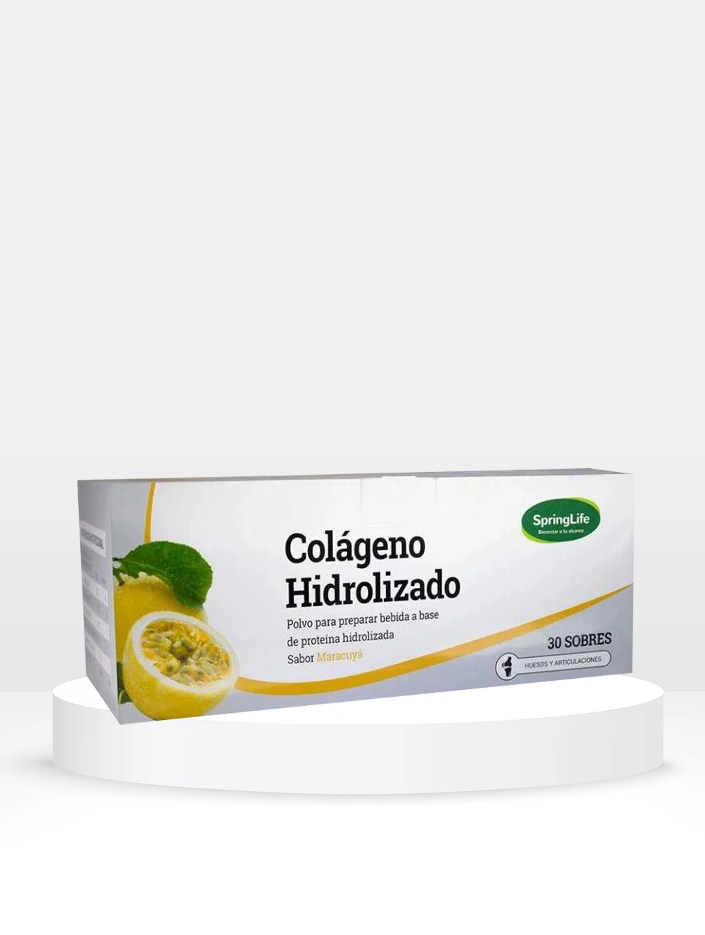 Colágeno Hidrolizado Para Bebidas 12 grs Sabor Maracuyá