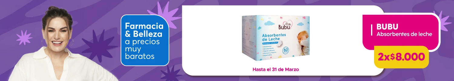 Especial Maternidad Absorbentes BUBU en tiendas Maicao Chile