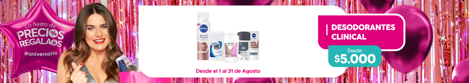 Desodorantes en tiendas Maicao Chile