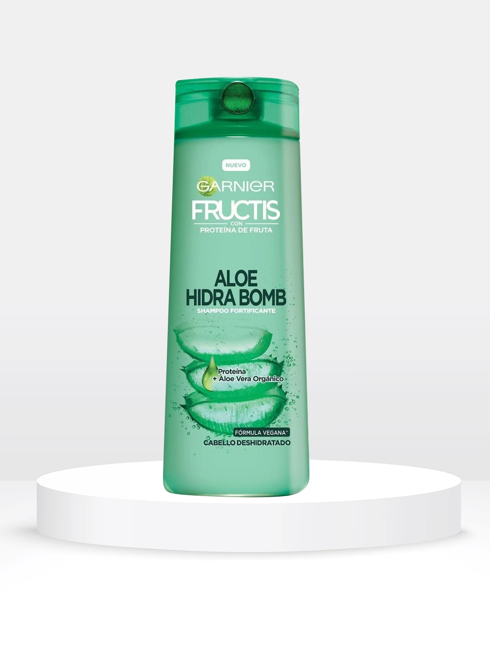 Shampo Aloe Hidra Bomb Cabello Deshidratado Fórmula Vegana 350 mL