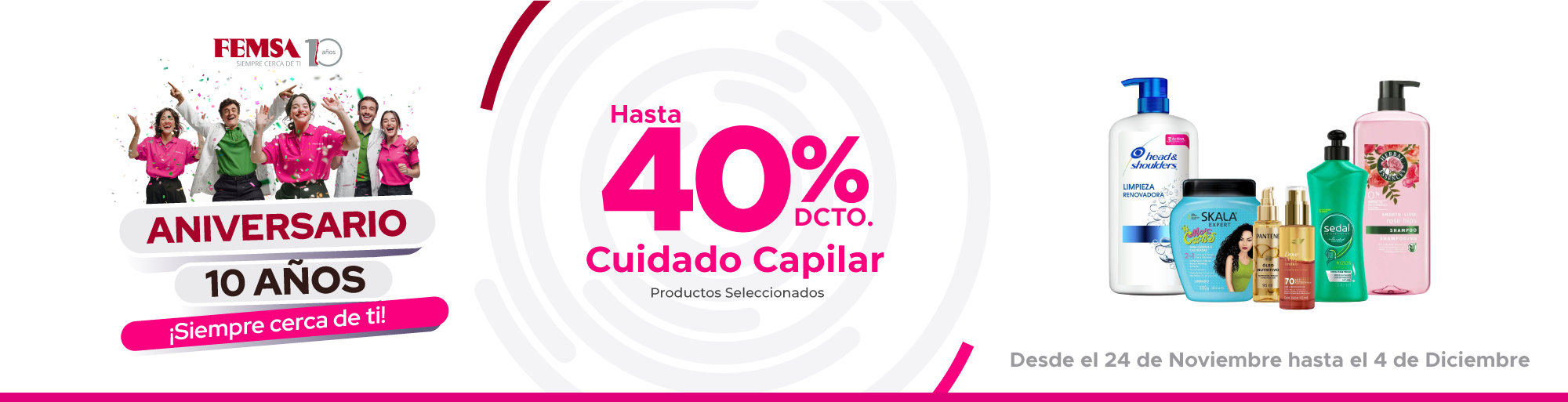 Aniversario Femsa Capilar Maicao Siempre Cerca de Ti