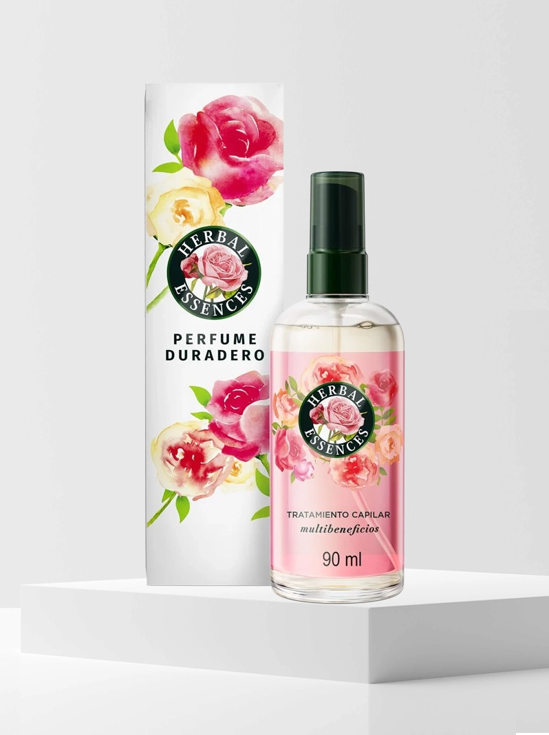 Perfume para Cabello Herbal Essences Fragancia a Rosas 90 ml
