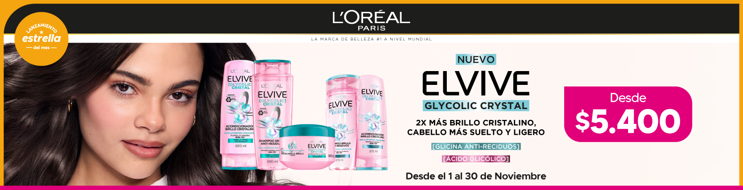 Elvive Glycolic Crystal en Maicao