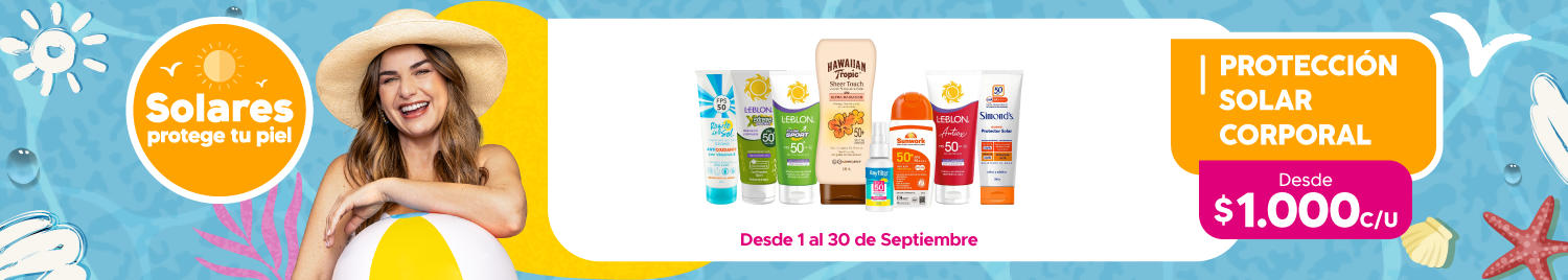 Protección Solar Facial en tiendas Maicao Chile