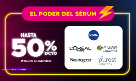 Oferta Flash El Poder del Serum en Cyber Ofertas