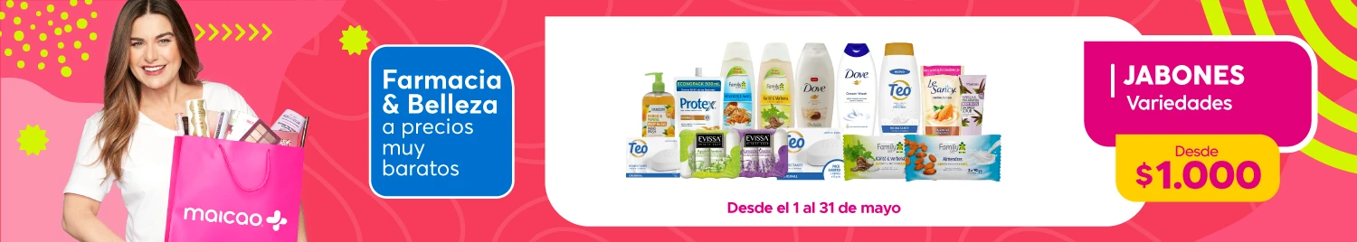 Jabones en tiendas Maicao Chile