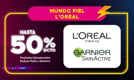 Oferta Flash Mundo Piel Loreal en Cyber Ofertas