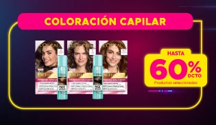 Oferta Flash en Coloración Capilar en Cyber Ofertas