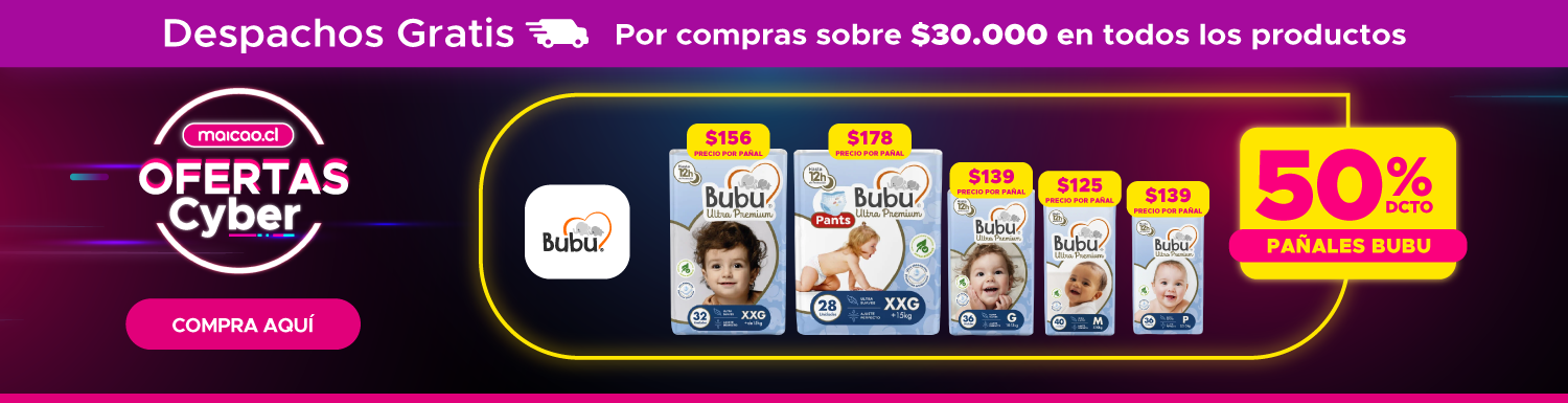 Cyber Ofertas, descuentos en productos de Pañales Bubu en Maicao