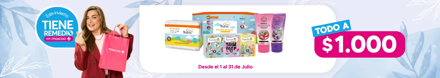 Campaña 1000-2000-3000 en tiendas Maicao Chile