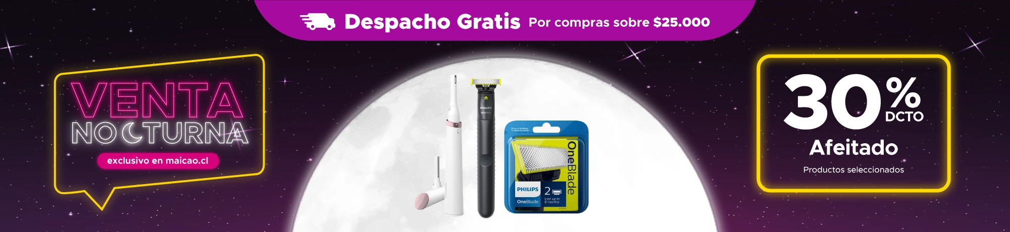 Venta Nocturna Afeitado en Maicao