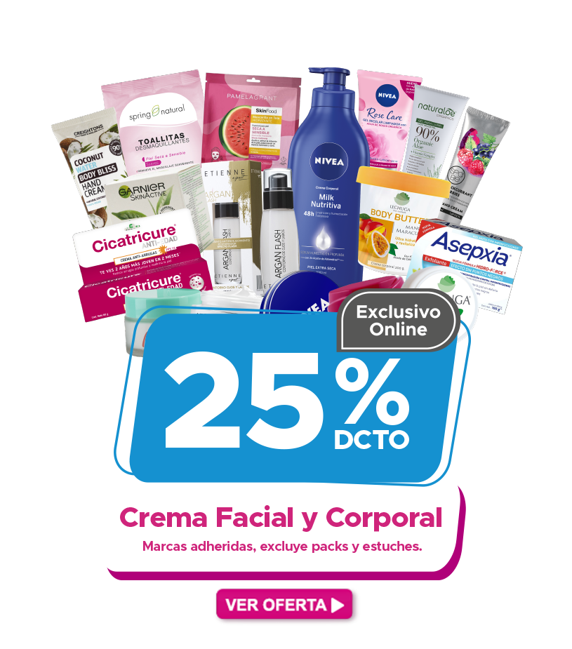 Días X Cremas faciales y corporales