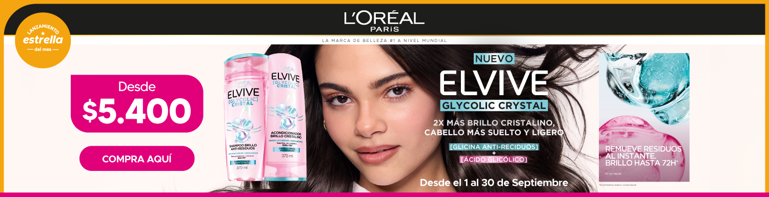 Elvive Glycolic Crystal en Maicao