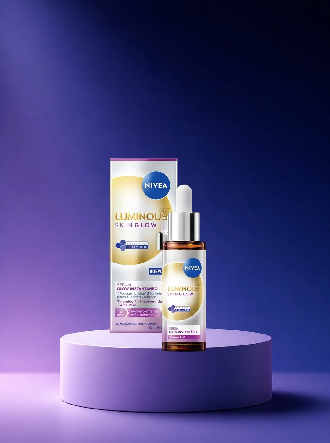 Nivea Luminous630 Skin Glow Serum Glow Instantáneo 30Ml