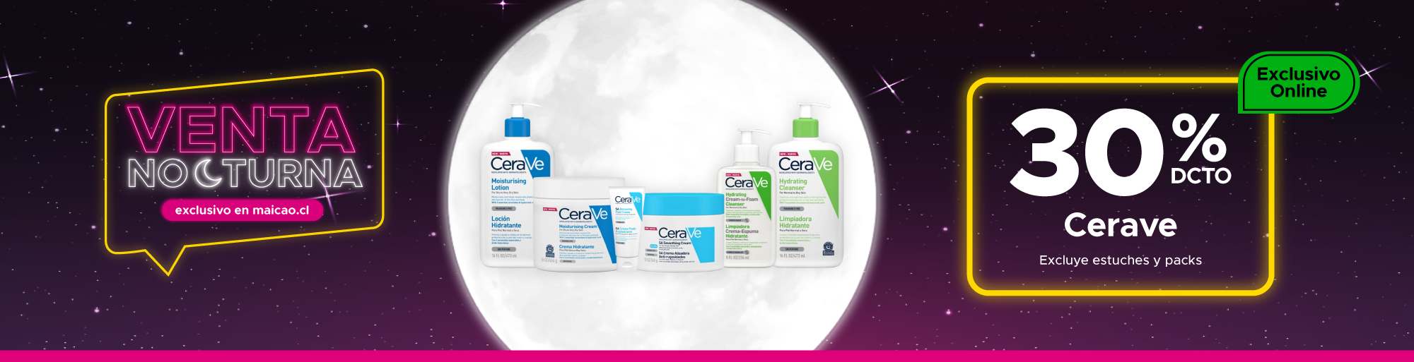 Venta Nocturna Cremas Cerave en Maicao