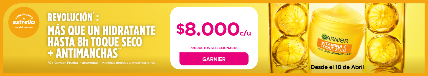 Toque Seco Garnier en Maicao