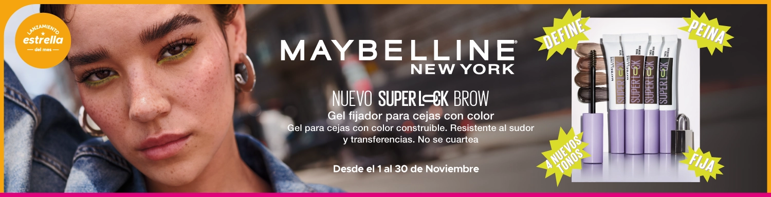 Lanzamiento Maybelline Superlock en Maicao