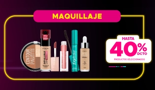 Oferta Flash en Maquillaje en Cyber Ofertas