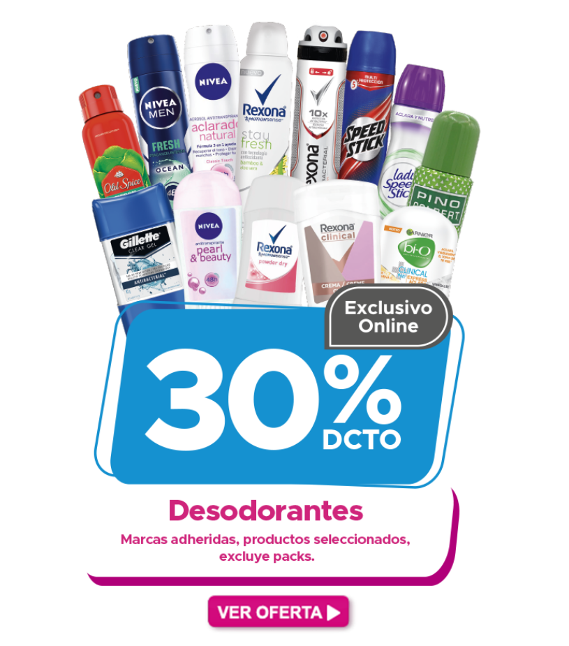 Días X desodorantes