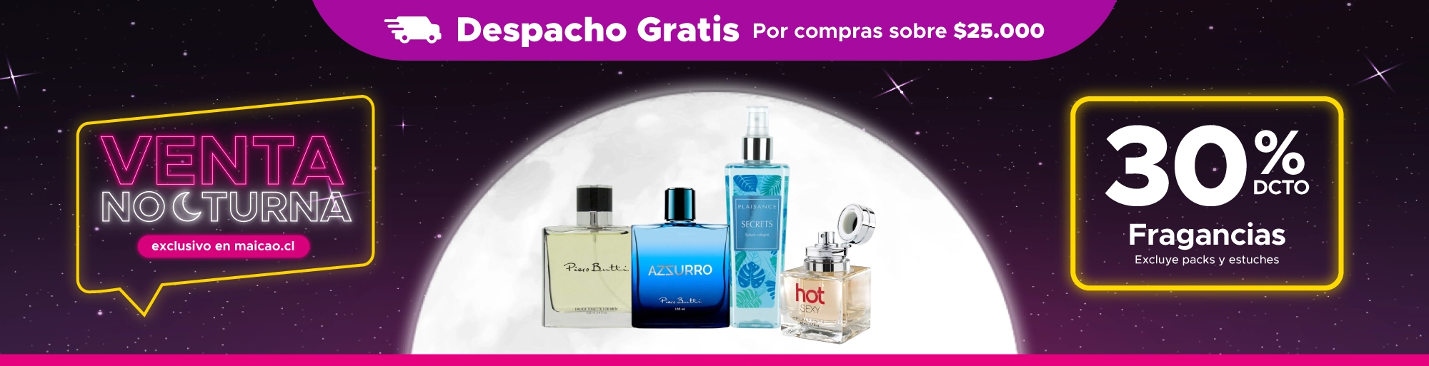 Venta Nocturna Fragancias en Maicao