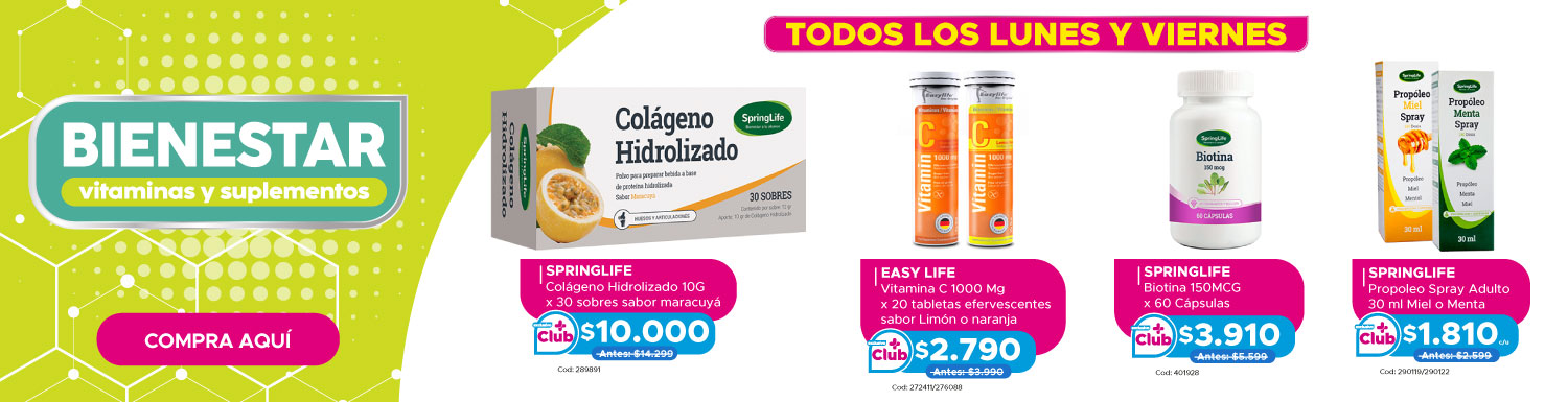 Especial Bienestar en Tienda Online Maicao