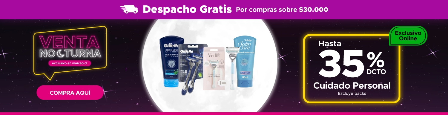 Venta Nocturna Cuidado Personal en Maicao