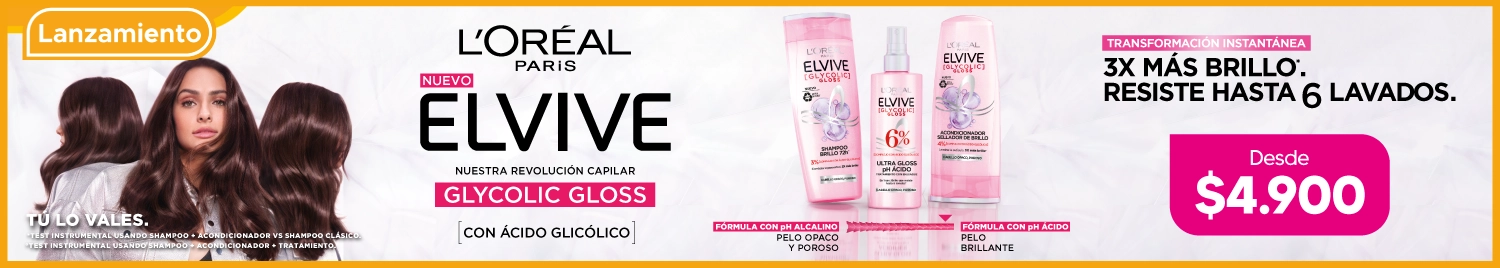 Elvive Glicolico en tiendas Maicao Chile