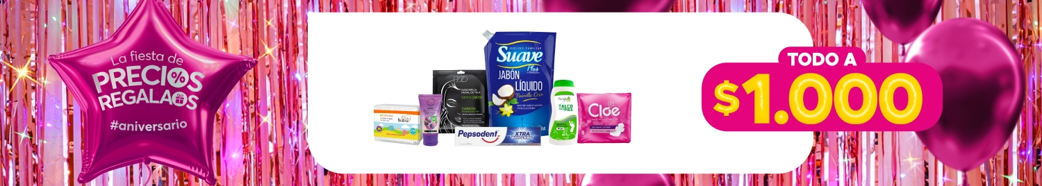 Todo a $1000 en Aniversario tiendas Maicao Chile