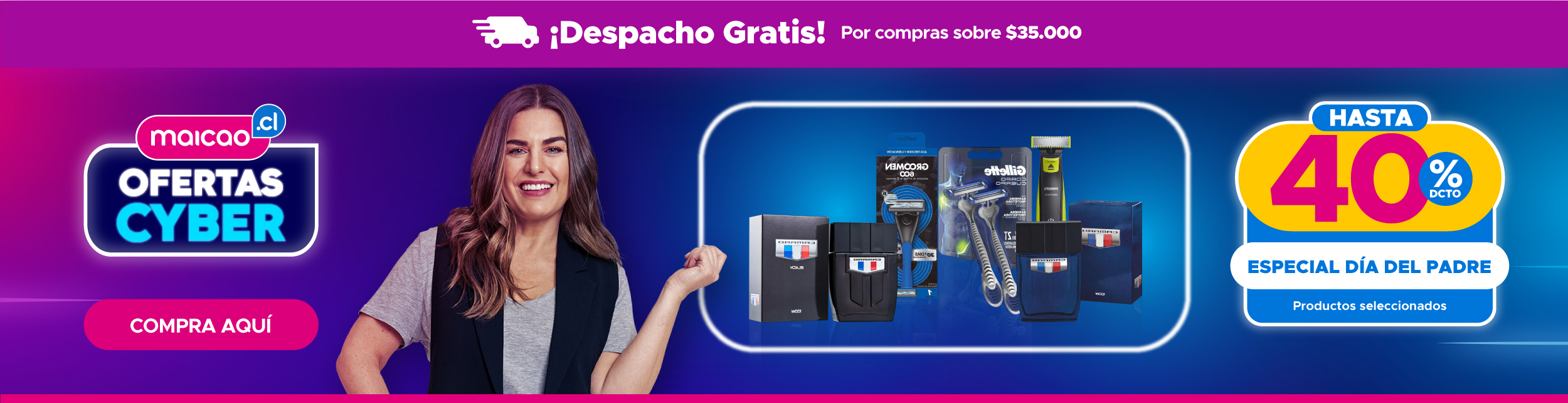 Cyber Ofertas, descuentos en productos del Día del Padre en Maicao