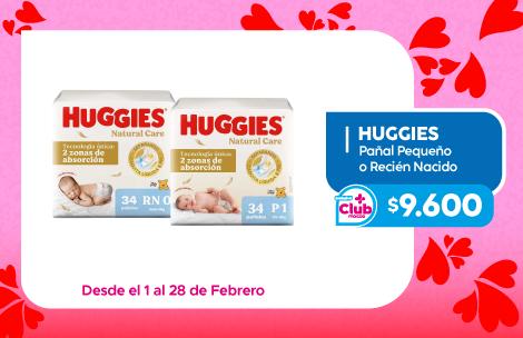 Pañales Huggies Recién Nacido