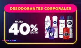 Desodorantes Corporales en Cyber Ofertas