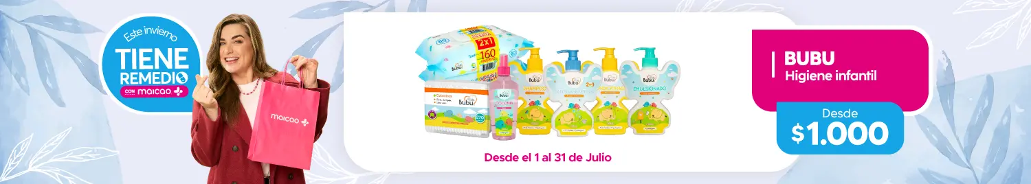 Higiene Infantil BUBU en tiendas Maicao Chile