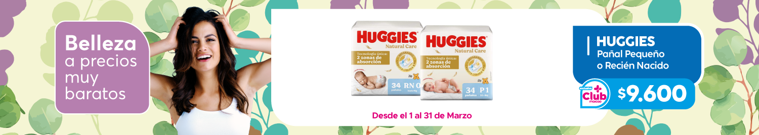 Pañales Infantiles en tiendas Maicao Chile