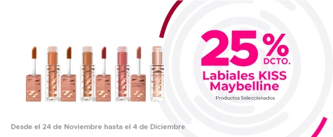 Aniversario Femsa Labiales Maybelline Kiss Siempre cerca de ti