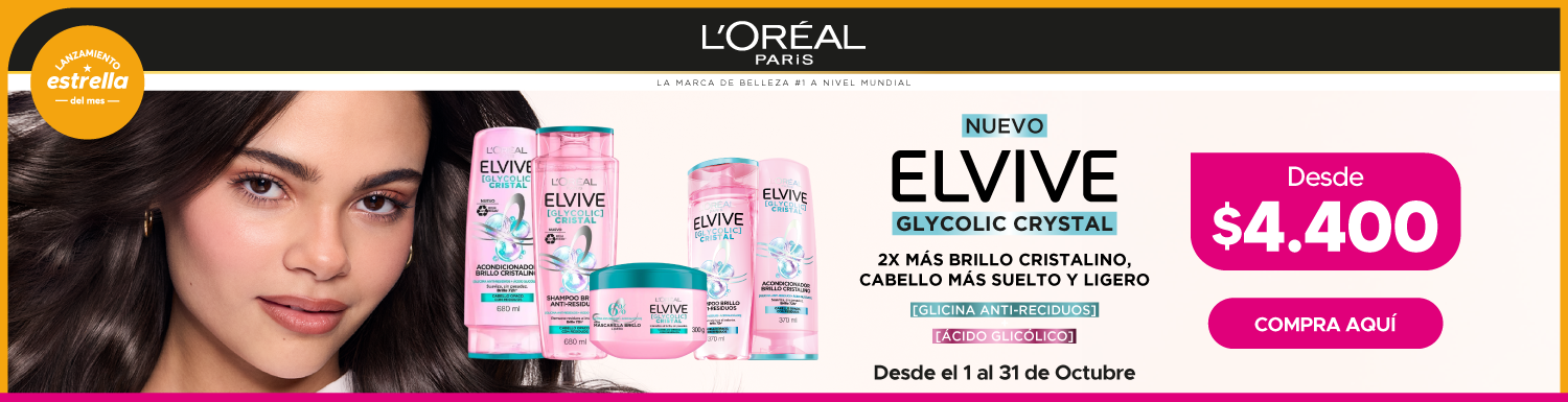 Elvive Glycolic Crystal en Maicao