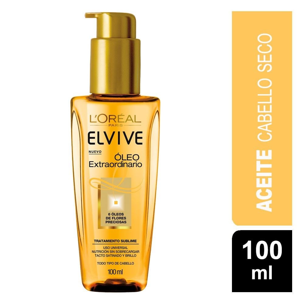 Óleo Extraordinario Tratamiento Sublime Todo Tipo de Cabello 100 mL