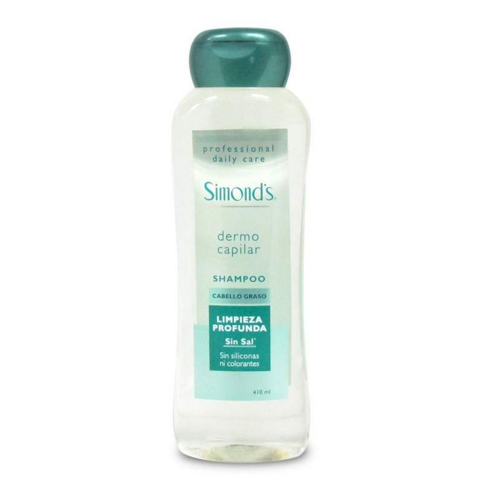 Shampoo Dermo Capilar Limpieza Profunda Cabello Graso Sin