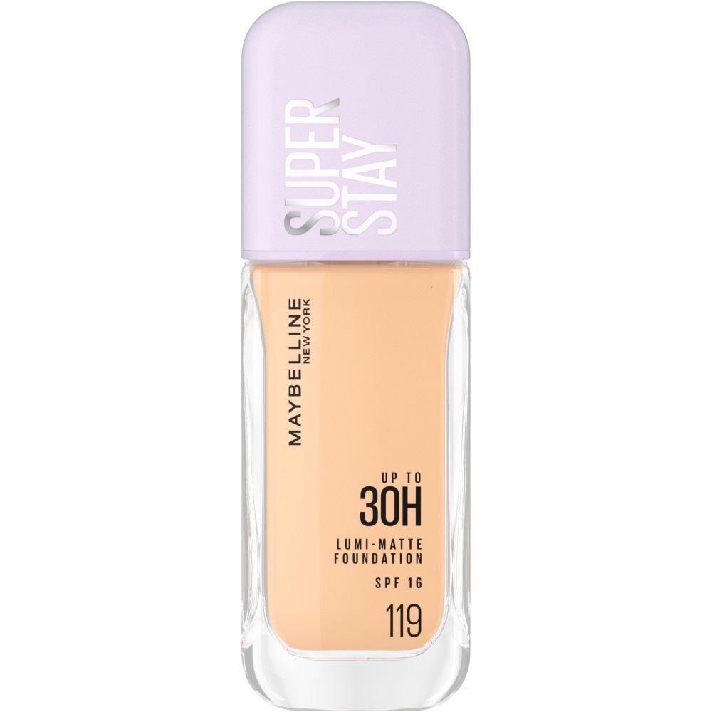 Maybelline Superstay Lumi Matte Foundation #140 – 30 Ml, Bis Zu 30H Halt, Mattes Finish Mit Glow